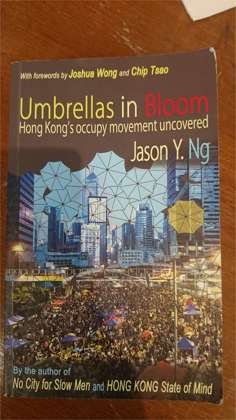 The cover of Ng's book Umbrellas in Bloom. Photo: Elaine Yau