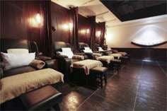 The massage area at Zen Massage & Foot Massage.