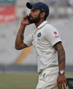Indian captain Virat Kohli has overseen a dominant India’s climb to the top of the test rankings. Photo: AP