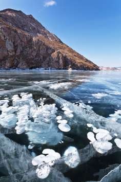 Lake Baikal, Siberia.