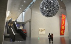 An interior view of Liu's newly-opened Long Museum West Bund in Shanghai. Photo: AFP