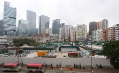 The site of the URA's biggest project in Kwun Tong. Photo: Felix Wong