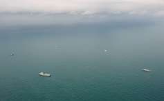 Ships in the Java Sea. Photo: AFP