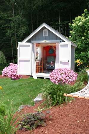 A She Shed in Connecticut, US. Photo: Kloter Farms