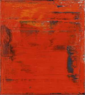 Gerhard Richter’s Abstraktes Bild (1998).