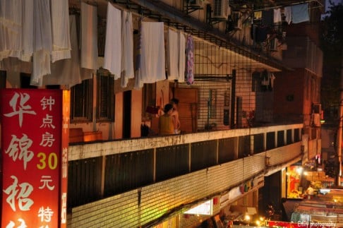 An hourly hotel in central Wuhan rents out rooms for 30 yuan an hour. Photo: SCMP Pictures