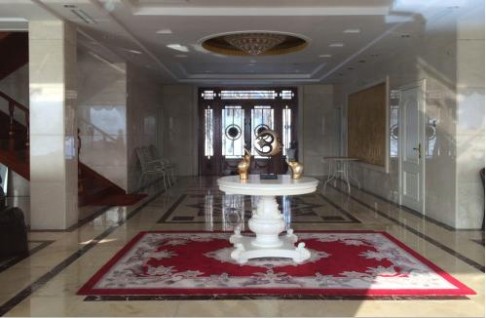 The interior of one of the resorts built by Mudanjiang city tax officials in Heilongjiang province. Photo: Sina Weibo