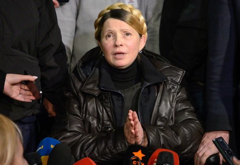 Ukrainian opposition leader Yulia Tymoshenko