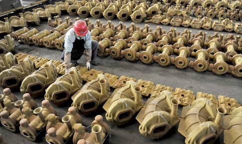China will target 17.5 per cent annual growth in fixed-asset investment this year. Photo: Reuters