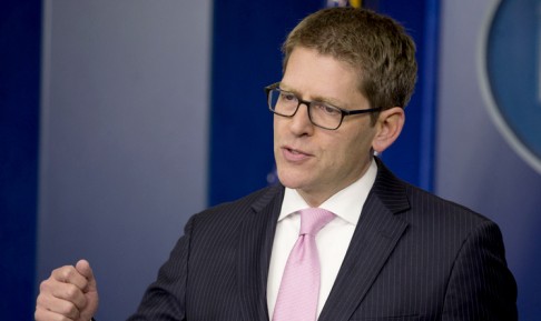 White House spokesperson Jay Carney. Photo: AP