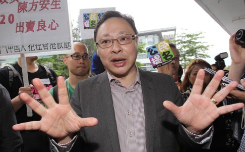 Benny Tai Yiu-ting, one of the founders of the Occupy Central movement. Photo: Dickson Lee