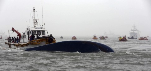 Some 300 people, mostly schoolchildren, lost their lives when the Sewol ferry sank on April 16. Photo: AP