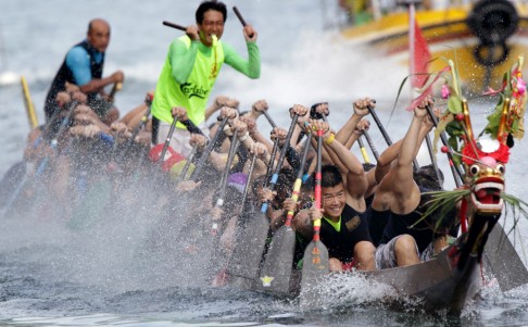 Participants in the annual Dragon Boat Festival at the Aberdeen waterfront, which was included on the list. Photo: Dickson Lee