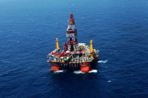 China built the first oil rig platform near Vietnam, close to the disputed Paracel Islands. The presence of the rig triggered deadly protests in Vietnam. Photo: Xinhua