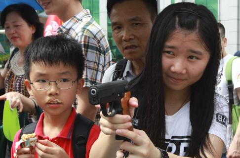 PLA opening day at Shek Kong. Photo: Edward Wong 
