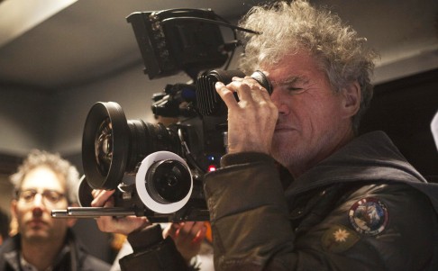 Christopher Doyle at work on the film.