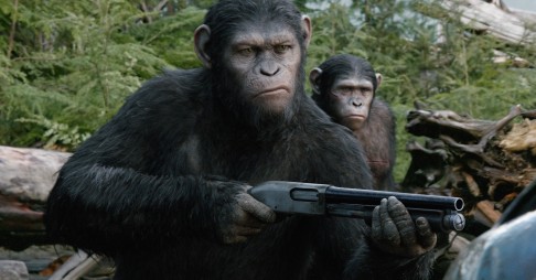 Ape leader Caesar in new release Dawn of the Planet of the Apes.