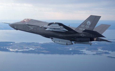 A file photo of Lockheed Martin's F-35 fighter aircraft, which South Korea is expected purchase 40 of in a deal later this year. Photo: Reuters