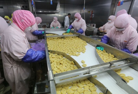 Chicken McNuggets produced by Shanghai Husi were sent to McDonald's in Japan. Photo: AFP