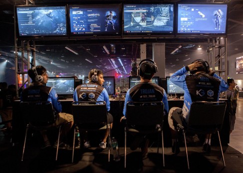 Popular tournaments such as the Major League Gaming Championships in California attract more than 1,000 players from around the world. Photo: AP