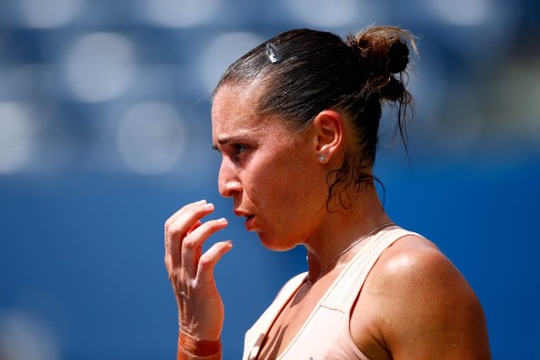 Flavia Pennetta beat Casey Dellacqua in straight sets and will now play Serena Williams in the quarter-finals. Photo: AFP