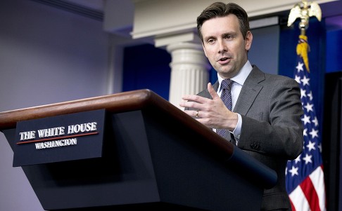 White House press secretary Josh Earnest. Photo: AP