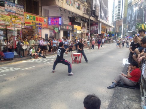 Everybody was kung fu fighting ... Photo: Alan Yu