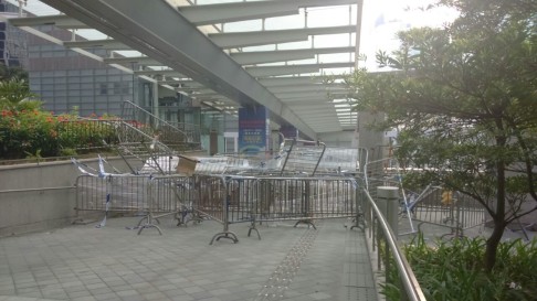 Admiralty on Thursday morning. Photo: Elizabeth Cheung