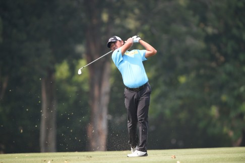 Malaysian Danny Chia finished on 67, trailing the leader by three shots. Photo: Richard Castka 