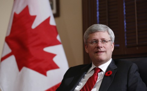 Stephen Harper's conservative government has been criticised by the UN and the WHO for tightening visa controls. Photo: AP