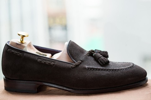 Braided tassel loafer by Carmina Shoemaker from The Armoury (HK$4,250).