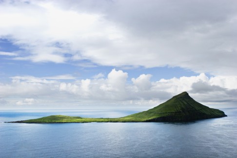 The island of Koltur in the Faroe Islands