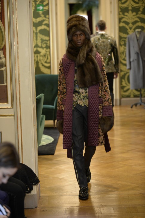 Look from D & G's Alta Sartoria collection.