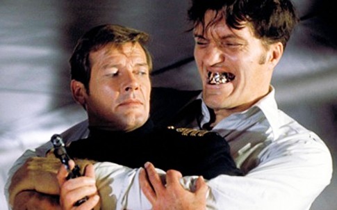 Roger Moore as James Bond took on Richard Kiel as assassin Jaws in two different films. Can you name them?  Photo: AFP