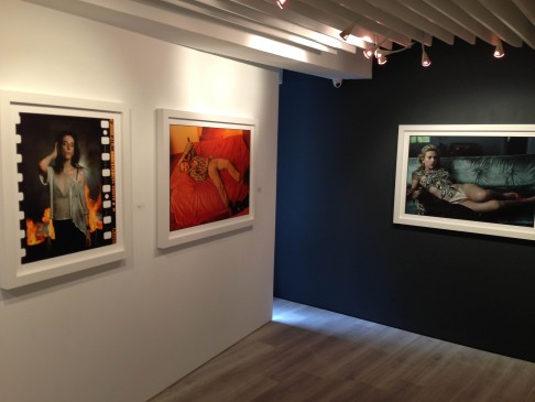 Works from the exhibition "Forces of Nature" at the Sundaram Tagore Gallery, Hollywood Road.