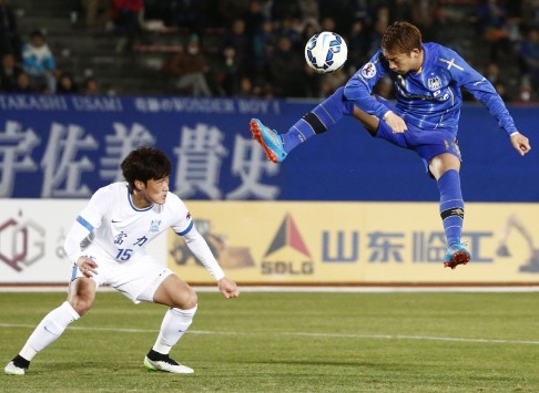 Guangzhou R&F are making their debut in the ACL this season. Photo: AFP