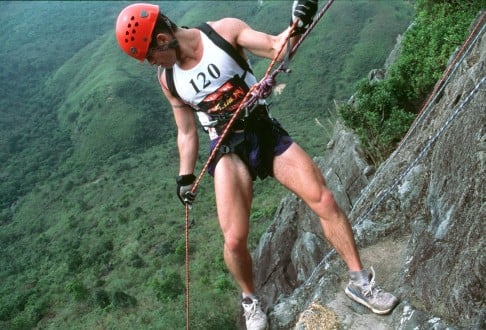 Abseiling skills are required for the Action Asia Challenge. 