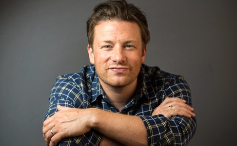 Jamie Oliver announced plans for a second branch while on a whirlwind 24-hour visit to Hong Kong. Photo: SCMP Pictures