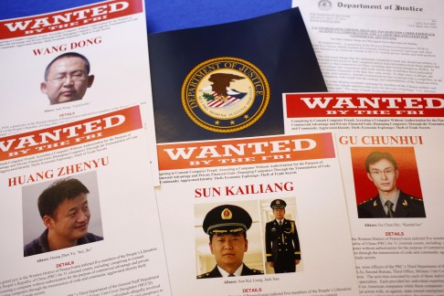 In 2014, the US charged five PLA officers with hacking. Photo: AP