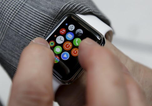The lack of queues at Apple stores will make it hard to judge popular demand for the watch. Photo: Reuters