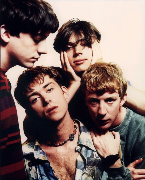 Blur in the 1990s before they split.