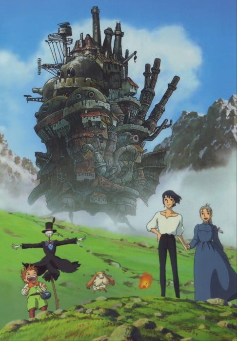 Still from Moving Castle. Photo courtesy of Studio Ghibli 