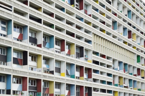 Corbusierhaus, a modern estate of flats in Berlin.