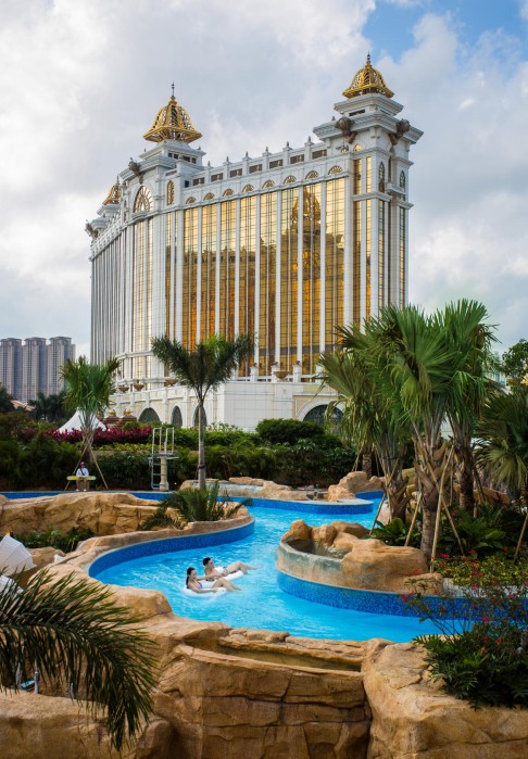 Twist & Turn on the Galaxy Macau Grand Resort Deck