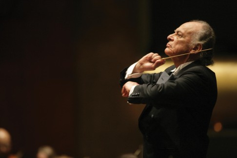 Lorin Maazel conducts the HK Philharmonic in 2013. Photo: Chris Lee