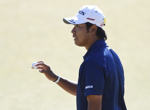 Japanese No 1 Hideki Matsuyama, chasing a debut win at a major, will tee off with Dustin Johnson and Jordan Spieth. Photo: USA Today Sports