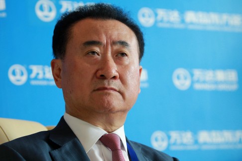 Wang Jianlin, chairman of Dalian Wanda. Photo: Simon Song