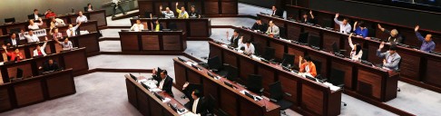 Lawmakers approved 21 agenda items in their final meeting but did not have time for 17 more, to the chagrin of some, who criticised the government for moving too slowly. Photo: David Wong