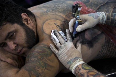 When you look at a tattoo, you are actually seeing ink trapped inside cells that had hoped to destroy that ink. Photo: AFP 