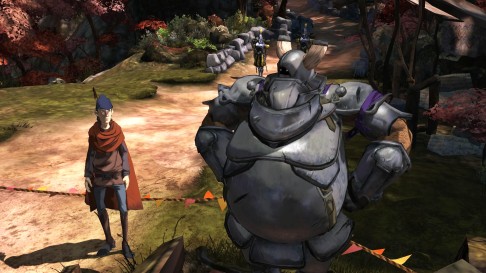 A still from King's Quest: A Knight to Remember.